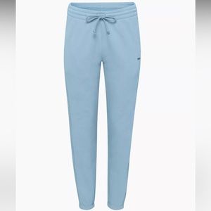 New TNA Blue Fleece Boyfriend Sweatpant